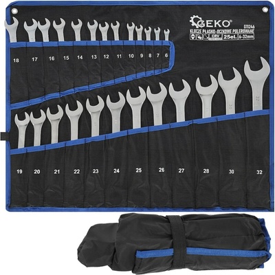 Geko sada klíčů očkoplochých, 25ks 6-32mm G11246