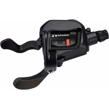 Microshift Marvo, vlevo, 2/3x9/11s nebo 3x10, kompatibilní s Shimano, Xpress Trigger, bez převodového poměru (nové)