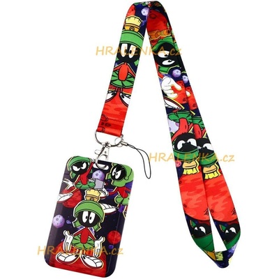 Šňůrka na krk s cedulkou Looney Tunes, Marťan Marvin