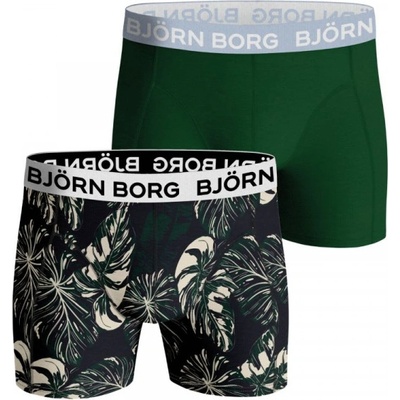 Björn Borg Боксерки за момчета Björn Borg Core Boxer B 2P - green/print