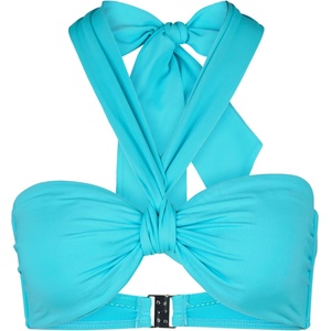Seafolly Дамско бикини горнище Seafolly Women's Seafolly Collective Sash Tie Front Bandeau Bikini top - Atoll Blue - размер 34 (EU) (150-4273-0112)