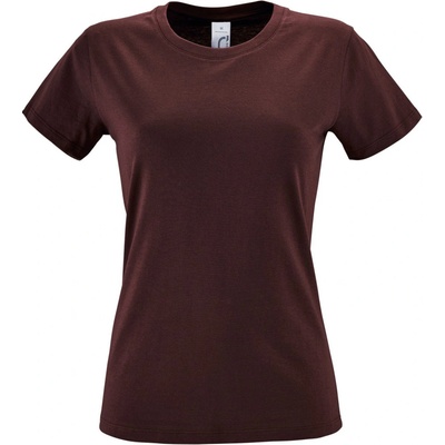 SOĽS Regent Women Dámske triko SL01825 Burgundy