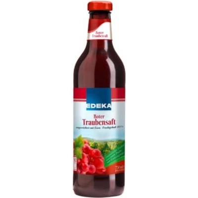 Edeka šťáva z červených hroznů 750 ml