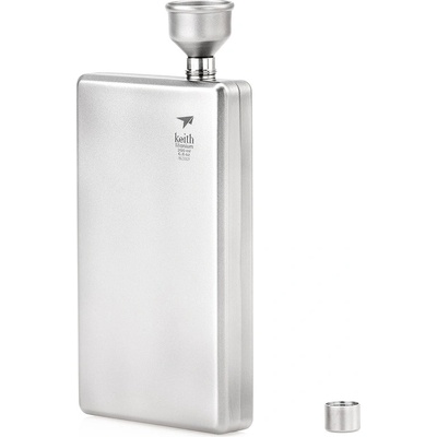 Keith Titanium Titanium Jug 200 ml Цвят: сребърен