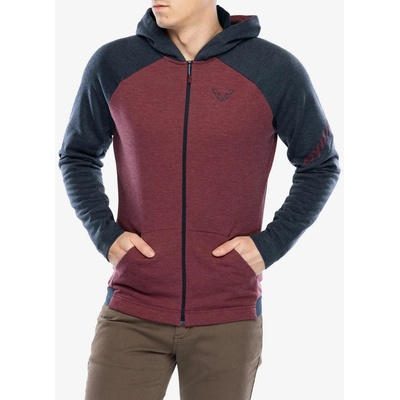 Dynafit 24/7 Polartec zip Hoody men burgundy