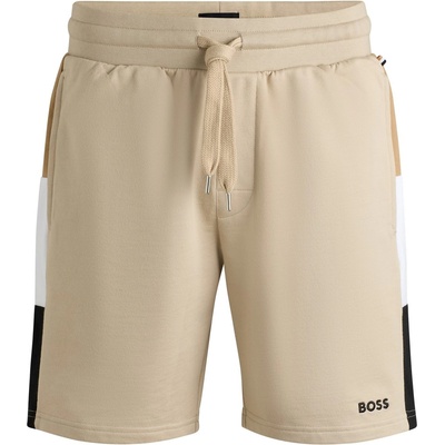 Boss Къси панталони Boss Men's BW Iconic Logo Shorts - Light Beige 275
