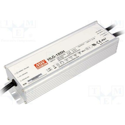 MEAN WELL HLG-185H-48B Napájecí zdroj: spínaný; LED; 185W; 48VDC; 3,9A; 90÷305VAC; IP67