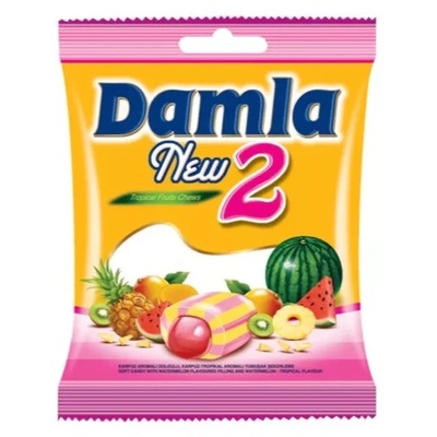 Плодови бонбони Tayas Damla New2 90гр