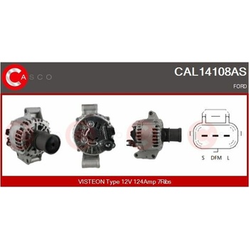 Alternátor CASCO CAL14108AS