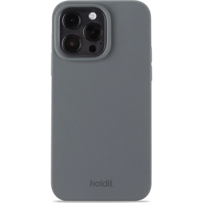 Holdit Гръб Holdit Silicone Case за iPhone 14 ProMax - Space Gray