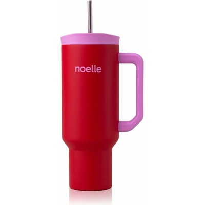 Noelle Tumbler nerezový tumbler s brčkem Red 1 ks