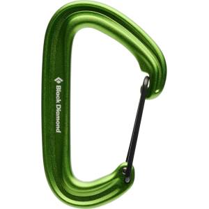 Black Diamond Карабинер с щифт Black diamond Litewire Carabiner Snapgate carabiner - Envy Green - размер One Size (321-0229-1011)