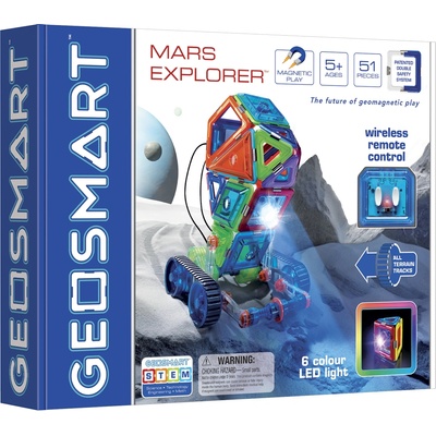 SmartMax Магнитен конструктор Smart Games Geosmart - Марсиански изследовател (GEO302)