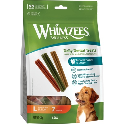 Whimzees Dental Stix L 6+ 60 g