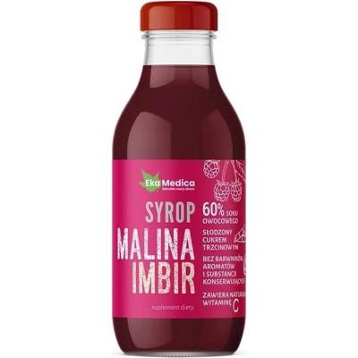 EkaMedica Сироп от малина, джинджифил и ацерола, 300 ml, EkaMedica (520054 EK)