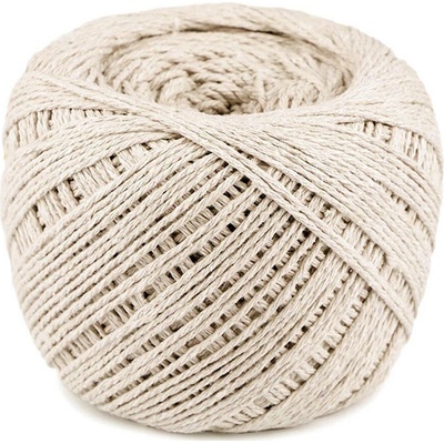 Bavlněná příze macrame Ø2-2,5 mm rozčesávací Varianta: 18 ecru, Balení: 1 ks