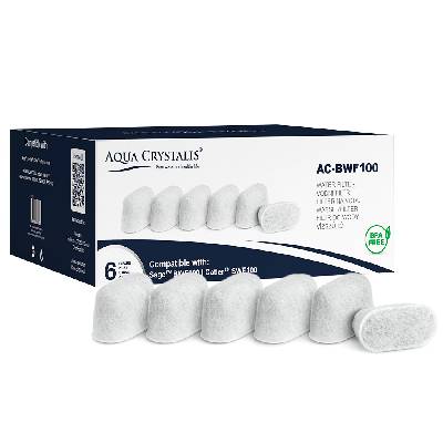 Aqua Crystalis AC-BWF100 náhradní filtry pro kávovary SAGE / Catler SWF100 (6ks)