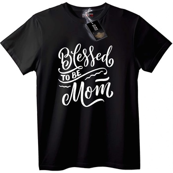 NOONEBRAND Тениска Благословена майка - M, White