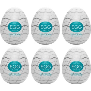 TENGA Egg Wavy II - опаковка от 6 бр
