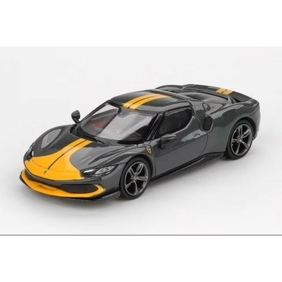 BBR Models Ferrari 296 GTB Asstto Fiorano Grigio Scuro 2024 1:64