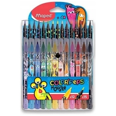 Activa 9984718 Fixky MAPED Color Peps Monster