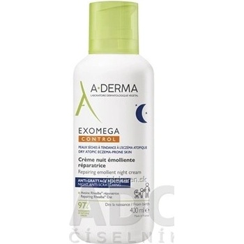 A-DERMA Exomega Control Emolienční noční krém 400 ml