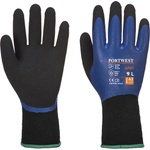 Portwest thermo pro ap01 / Изолирани латексови ръкавици, изцяло потопени в вода - синьо/черно m (ap01b8rm)
