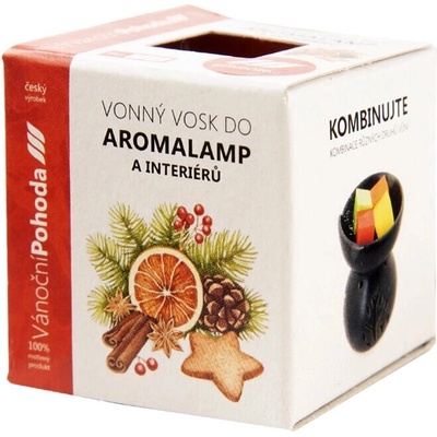 Anděl Přerov vonný vosk Vánoční pohoda 8 x 30 g