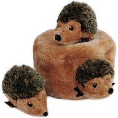 ZippyPaws Burrow ježečci v doupěti 16 cm
