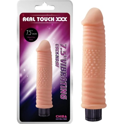 Пенис вибратор, интензивно стимулиращ, 19см. - Vibrating Cock No. 07 (CHISA00011)