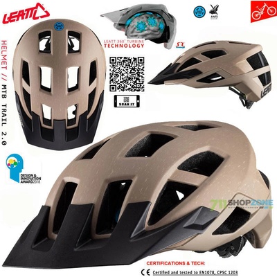 Leatt MTB Trail 2.0 V22 desert 2022