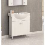 Inter ceramic МЕБЕЛ ЗА БАНЯ С УМИВАЛНИК icp7047 70см ПВЦ БЯЛ (icp 7047)