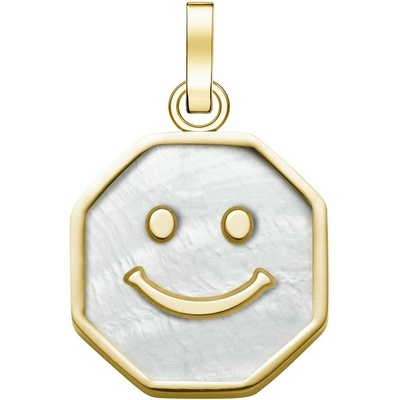 Rosefield висулка в златист цвят Smiley Octagon PE-Gold-Smiley M Rosefield | Mnogotsveten | ЖЕНИ | UNI