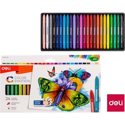 Deli Pastely plasticolor 24 barev Color Emotion
