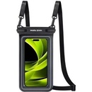 Mobile Origin Waterproof Floating Case with Small Pouch 6,8" Black/White DBXL-BLK-WHT02