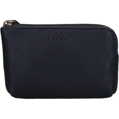 Klíčenka Lagen kožená větší modrá BLC/4742 /220 navy blue