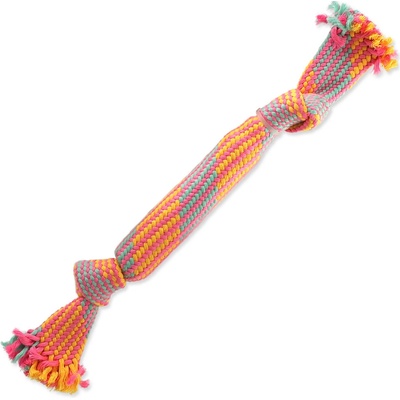 Dog Fantasy preťahovadlo so zvukom vzor 1 2 knoty 40 cm