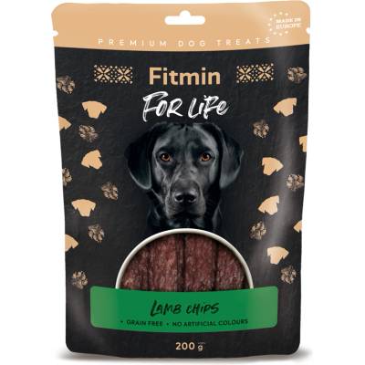 Dibaq Fitmin For Life Лакомства за кучета с агнешки чипс 200 g