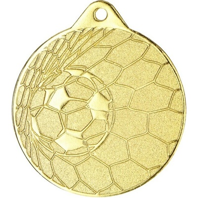 MMC0350/B Medaila futbal pr.50 mm hr.1 mm bronz 5x0 1 cm