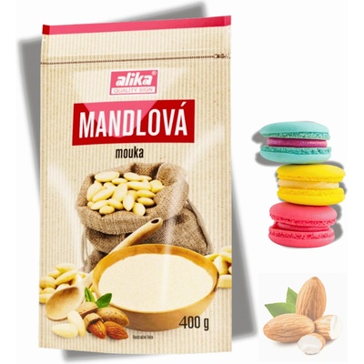 Alika Mandlová mouka blanšírovaná 400 g – Zboží Dáma