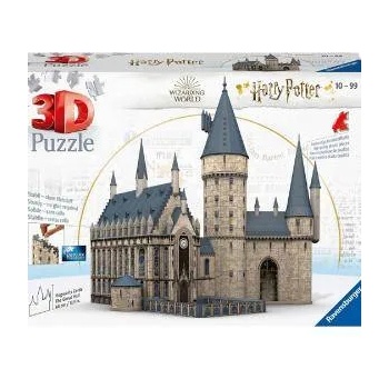 Ravensburger 3D Пъзел Ravensburger 540 части - Хари Потър: Замъкът Хогуортс, 7011259