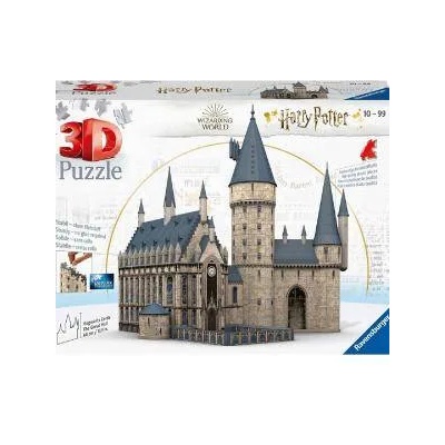 Ravensburger 3D Пъзел Ravensburger 540 части - Хари Потър: Замъкът Хогуортс, 7011259