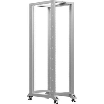 Lanberg open rack 19" 42U 600x1000, grey (OR01-6042-S)