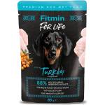 Dibaq Fitmin For Life Пуешко пауче за възрастни кучета с облепиха 85 g