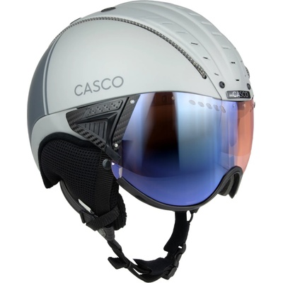 CASCO Ски каска Casco SP-2 Photomatic Fragment S1-2 (VLT 22-54%) Ski helmet - Warm Grey - размер S 52-54 cm (418-1399-0211)