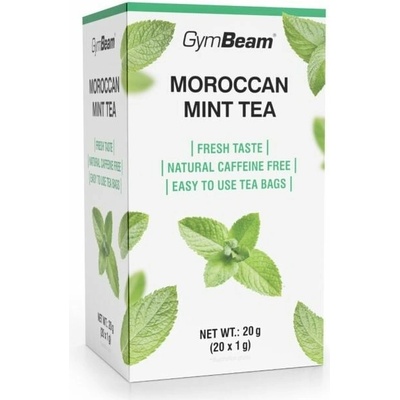 GymBeam Čaj z marockej mäty 20 x 1 g