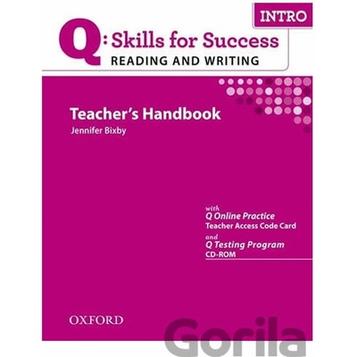 Q: Skills for Success Reading and Writing Introduction Teacher´s Book Snow, A. Zwier L. J. Zimmerman, Ch. B.