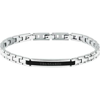 Trussardi Fashion ocelový náramek pro muže T-Steel TJAXV22