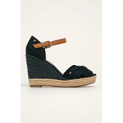 Tommy Hilfiger Сандали Tommy Hilfiger BASIC OPENED TOE HIGH WEDGE в тъмносиньо FW0FW04784 (FW0FW04784)