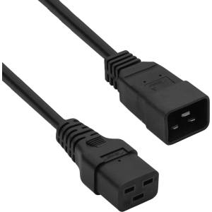 Akyga Захранващ кабел Akyga IEC C19/C20 CU, 3x1, 5 мм, 1, 8 м (AK-UP-03S) (AK-UP-03S)